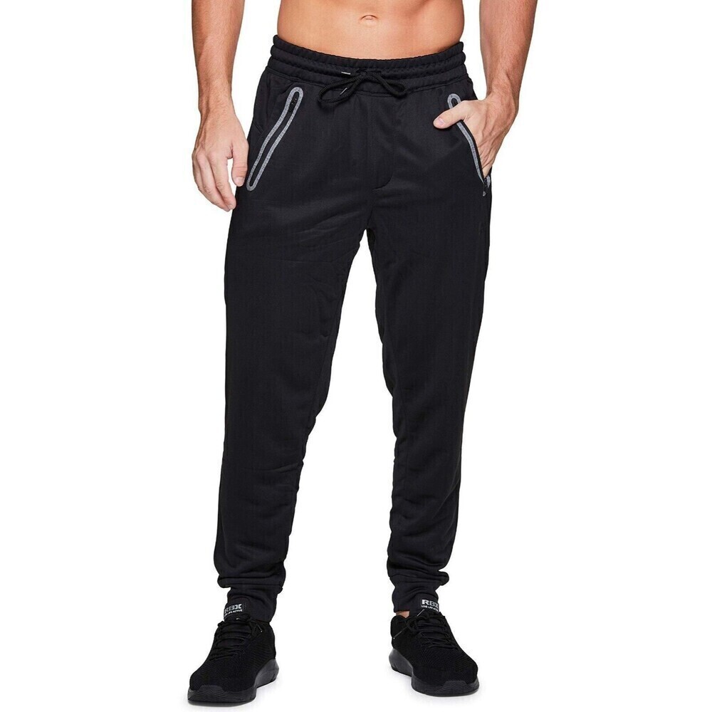 RBX Active Men's Athletic Performance Quick Dry Breathable Tapered Jogger SZ S